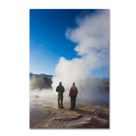 Robert Harding Picture Library 'Geyser' Canvas Art,12x19